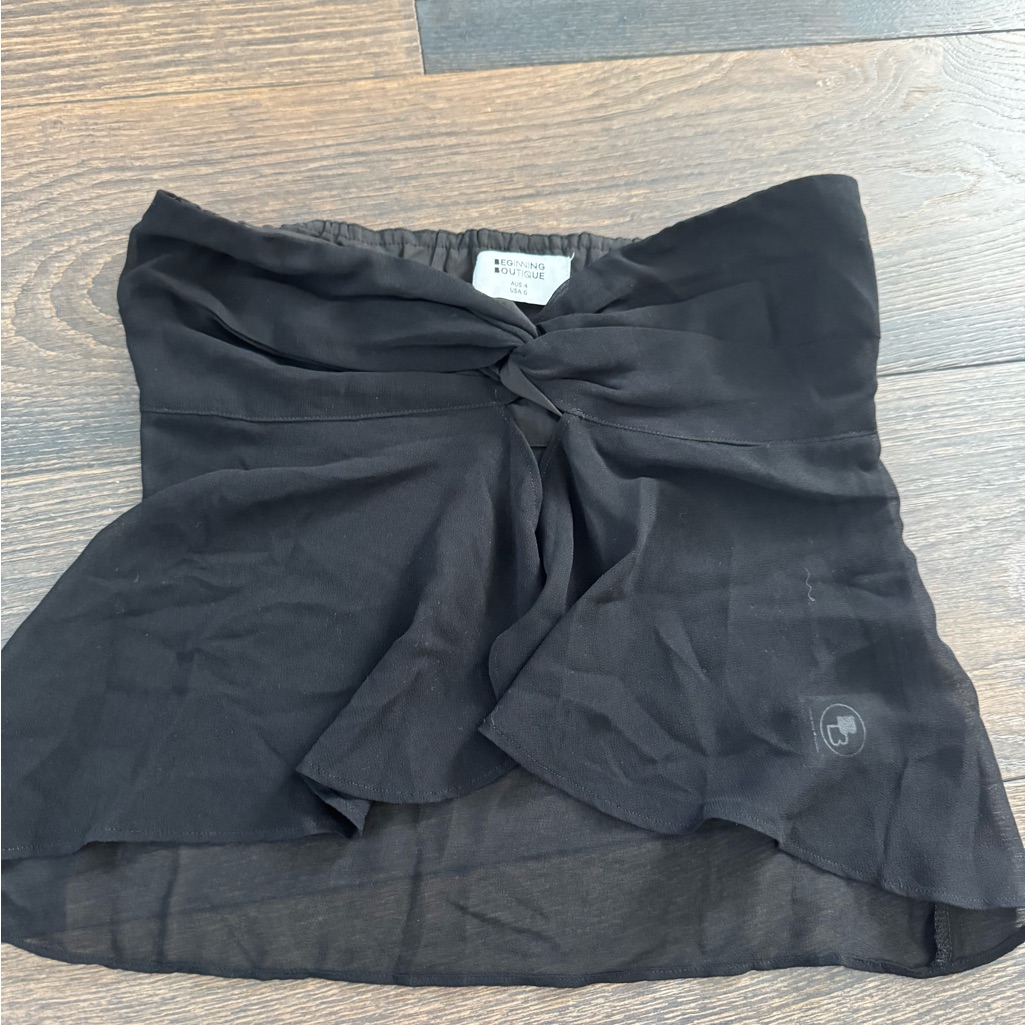 Black Skirt By Brand Black Skirt By Brand